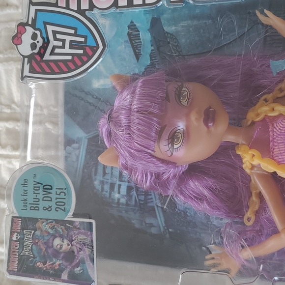 Monster High Getting Ghostly Clawdeen Wolf Original Articulated Doll Mint - Picture 2 of 11